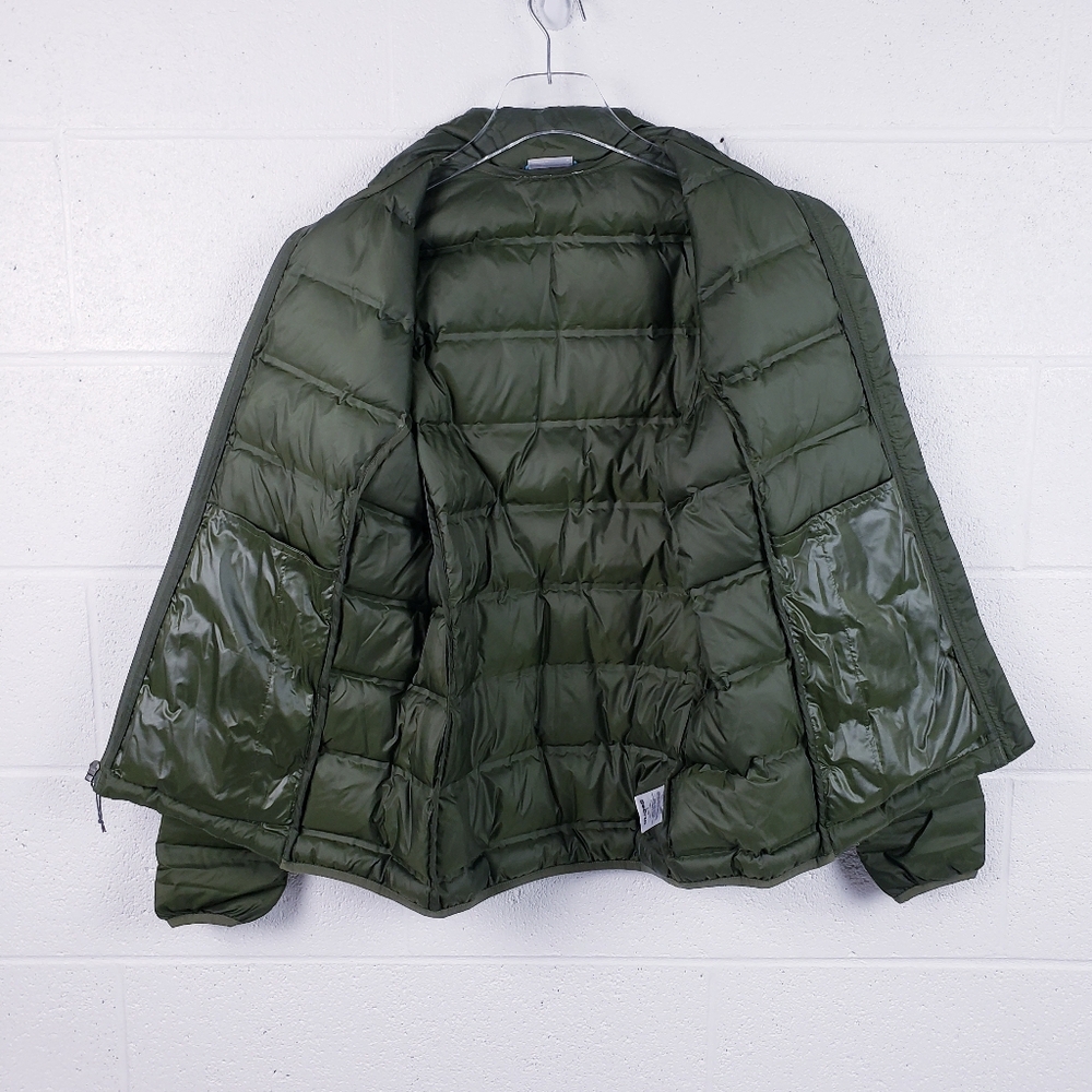 Columbia Mckay Lake 2.0 Down Puffer Insulated‎ Full Zip Jacket Green Womens Med - Picture 4 of 8